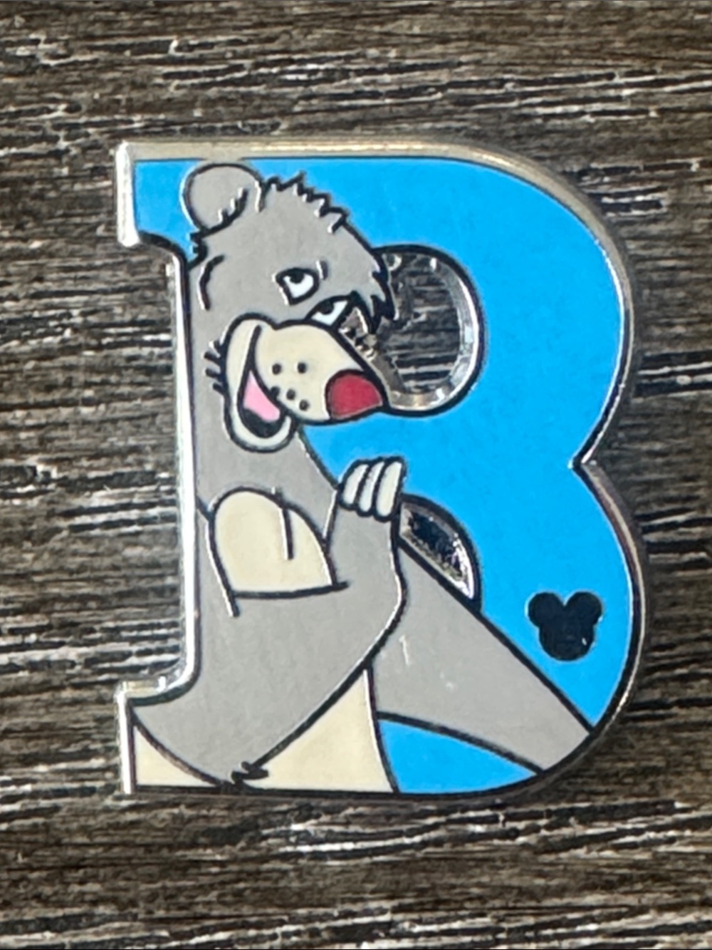 5/$25 B for Baloo Jungle Book Disney Pin